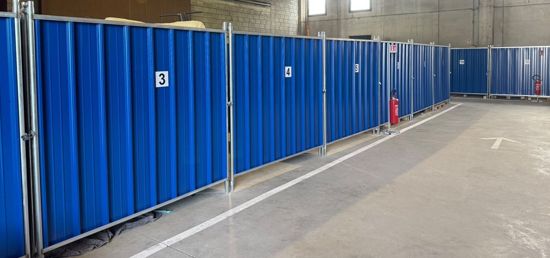 Piu Spazio per Te - Deposito temporaneo vista interna